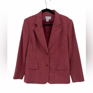 Red J.G. Hook vintage Women’s blazer Size 14​
